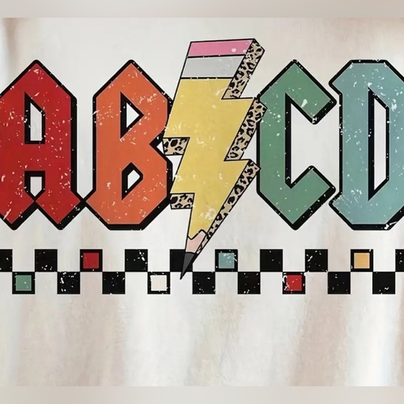 Apricot Teacher/Instructor shirt in size medium. - Picture 2 of 3